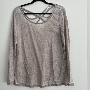 Long Sleeve Yoga Shirt - L